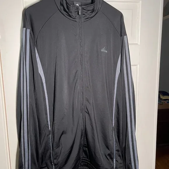ジャケット・アウター adidas nylon track jacket black 2XL adidas nylon track jacket black 2XL Buy Black Jackets